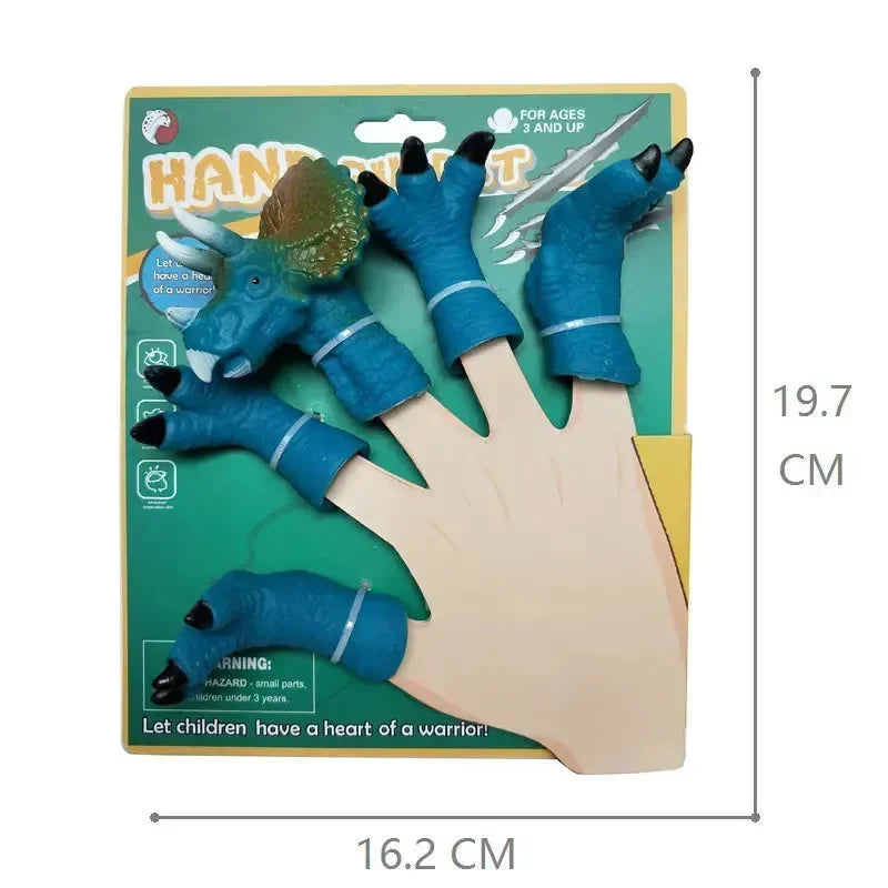 Fancy Dinosaur Finger Puppets - Bear Hugs