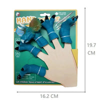 Fancy Dinosaur Finger Puppets - Bear Hugs