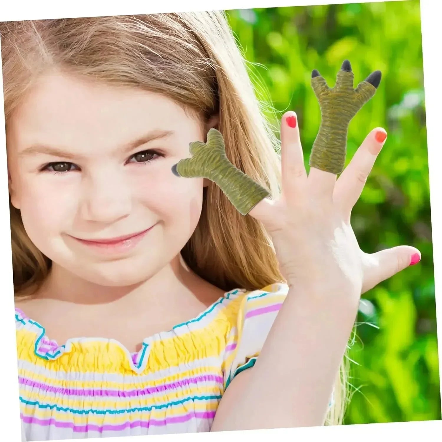 Fancy Dinosaur Finger Puppets - Bear Hugs