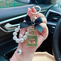 Fancy Looking Perfume Bottle Keychain - Bear Hugs