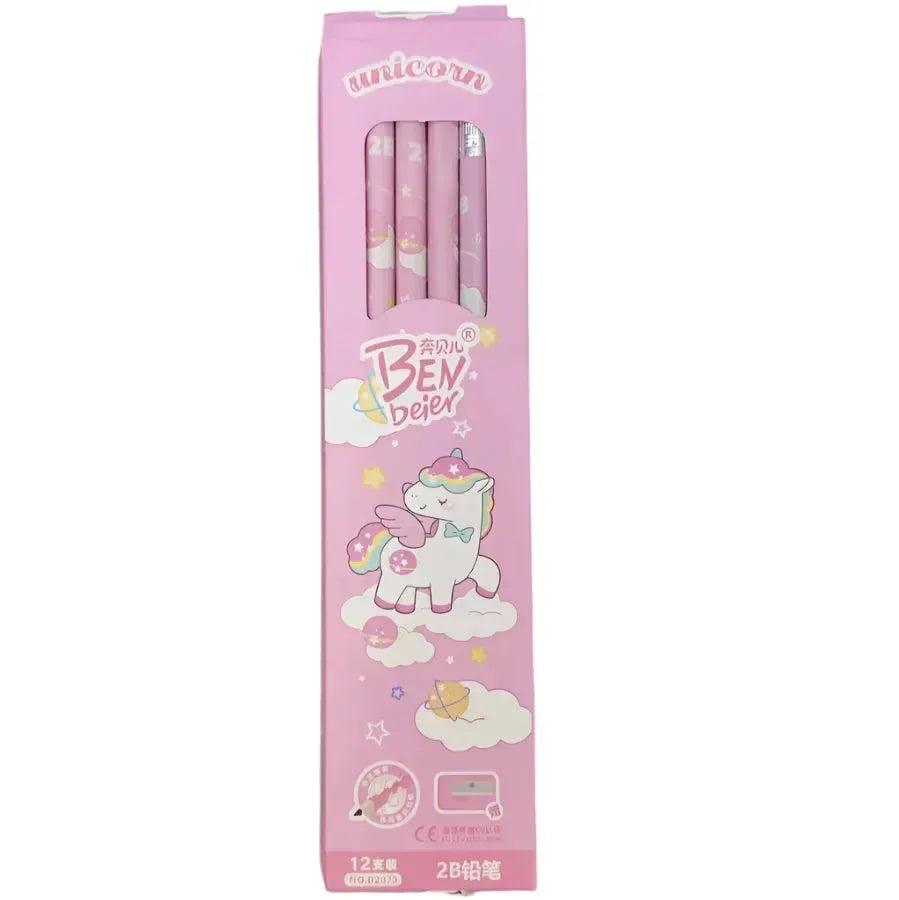 Fantasy Forest Cartoon Pencil Set - Bear Hugs