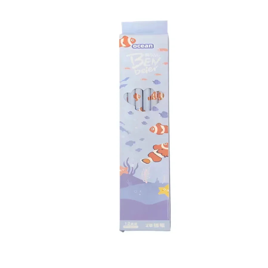Fantasy Forest Cartoon Pencil Set - Bear Hugs