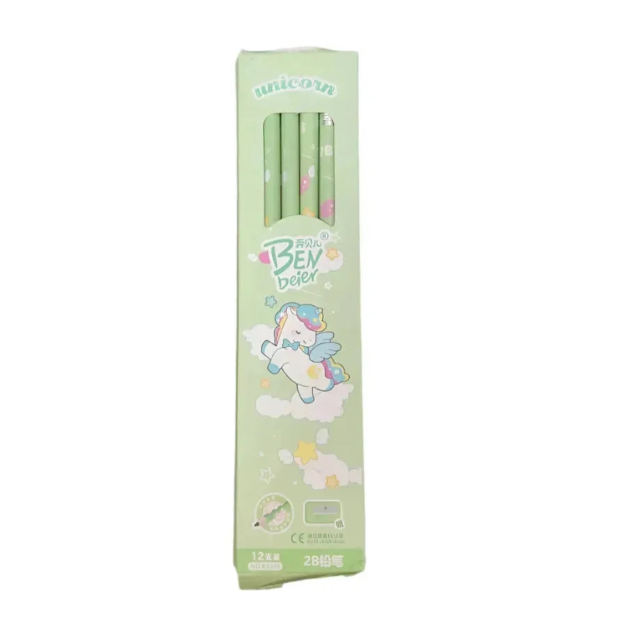 Fantasy Forest Cartoon Pencil Set - Bear Hugs