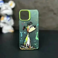 Fashion Graffiti Animal Print Case (For iPhones) - Bear Hugs