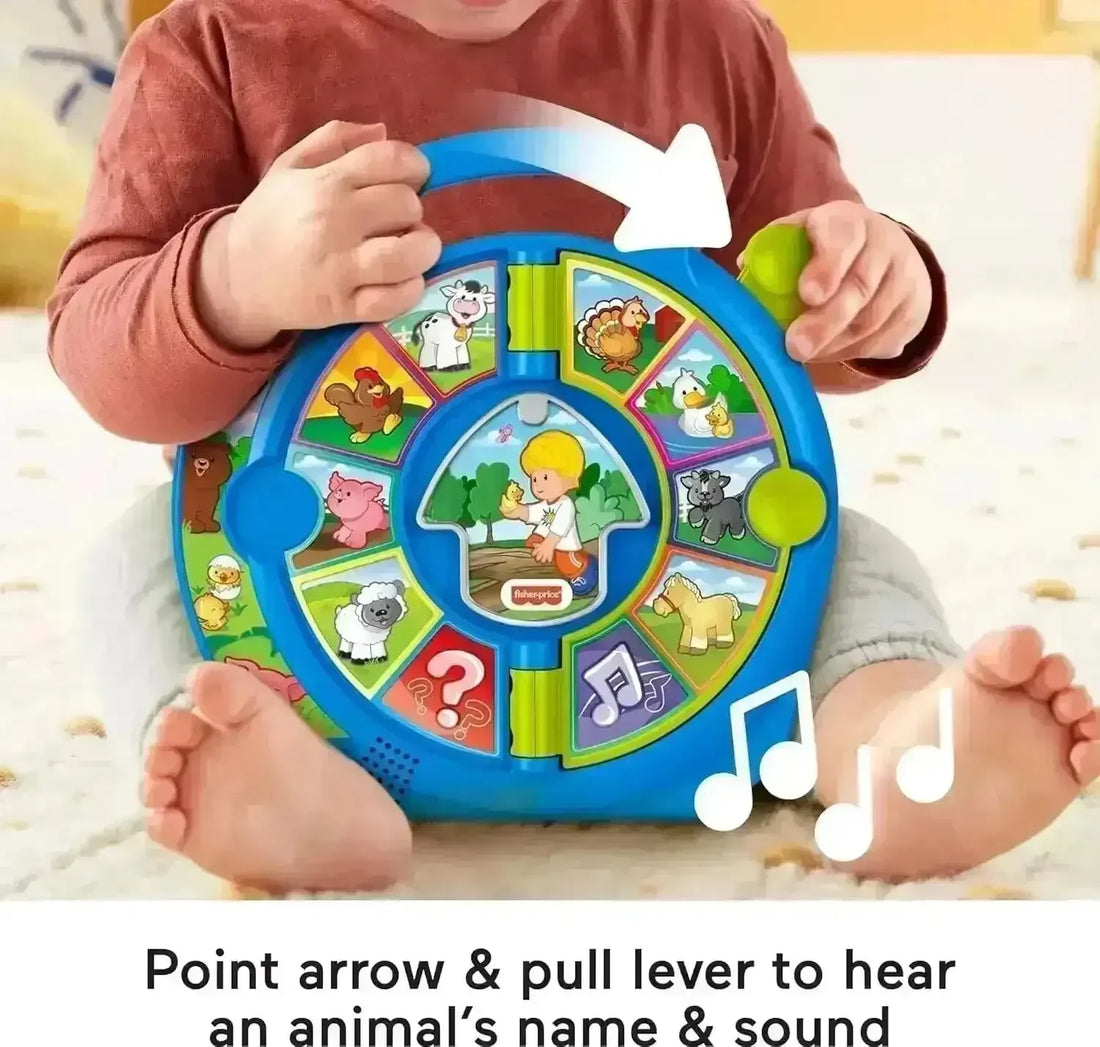 Fisher-Price Little People World of Animals Interactive Book - Bear Hugs