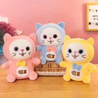 Fishy Cat Plush Toy (25 cm) - Bear Hugs