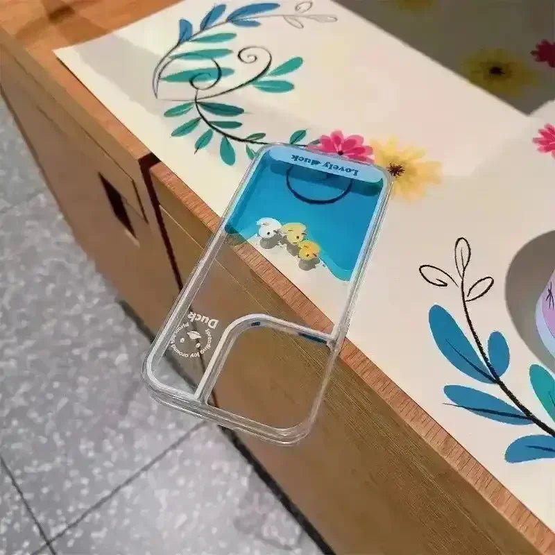 Floating Duck Phone Case (For iPhones) - Bear Hugs