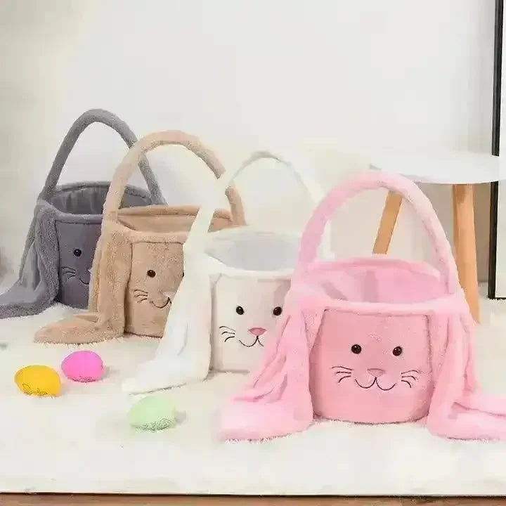 Floppy Ear Easter Bunny Basket - Bear Hugs