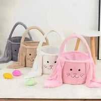 Floppy Ear Easter Bunny Basket - Bear Hugs