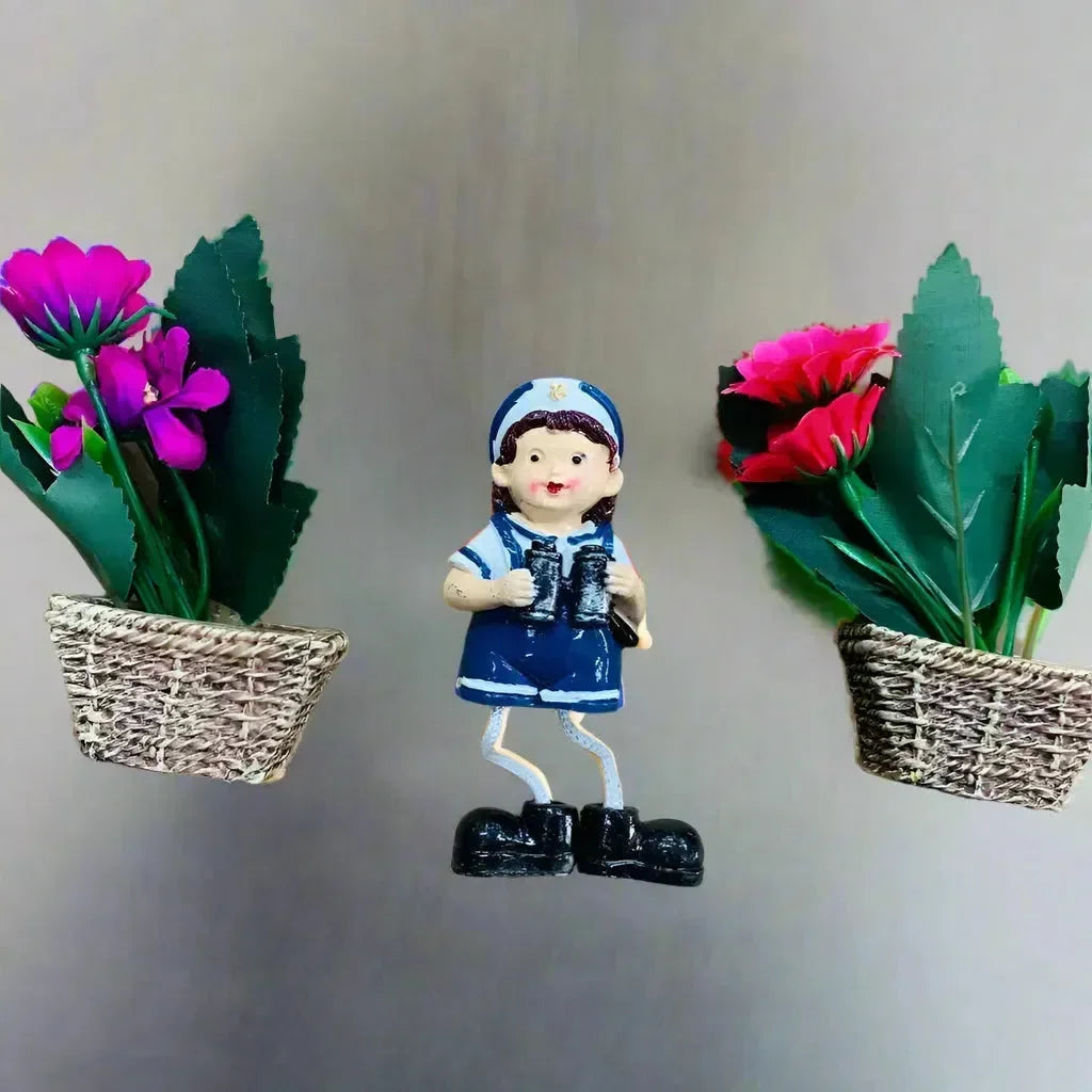 Floral Fusion Fridge Magnet - Bear Hugs