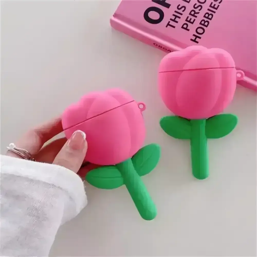 Flower Stem Case (For Airpods) - Bear Hugs