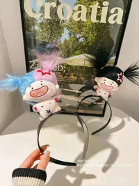 Fluffy Doll Hair Band - Bear Hugs