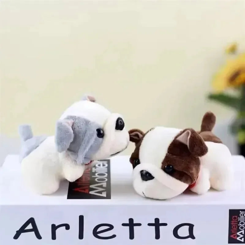Fluffy French Bulldog Plush Keychain - Bear Hugs