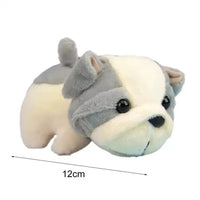 Fluffy French Bulldog Plush Keychain - Bear Hugs