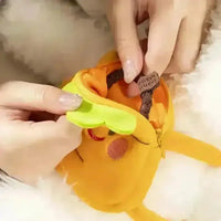 Fluffy Rabbit Carrot Backpack Plush Toy - Bear Hugs