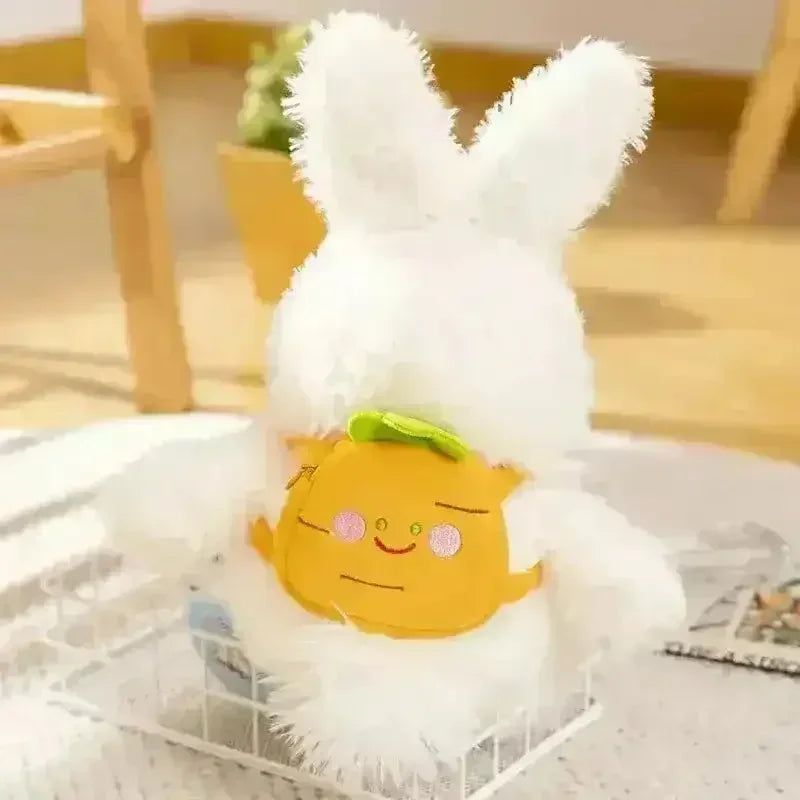 Fluffy Rabbit Carrot Backpack Plush Toy - Bear Hugs