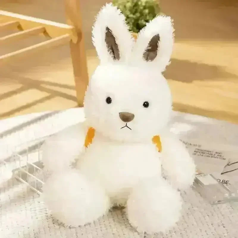 Fluffy Rabbit Carrot Backpack Plush Toy - Bear Hugs