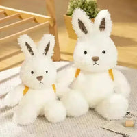 Fluffy Rabbit Carrot Backpack Plush Toy - Bear Hugs