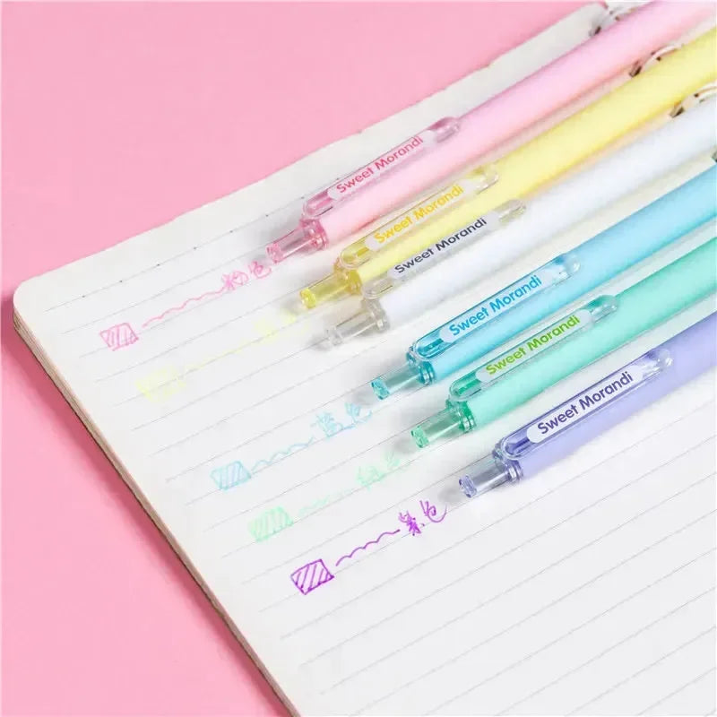 Fluoro Fusion Gel Pen (6 pcs) - Bear Hugs