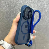 Fold Glass Lens Transparent Case (For iPhones) - Bear Hugs