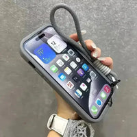 Fold Glass Lens Transparent Case (For iPhones) - Bear Hugs