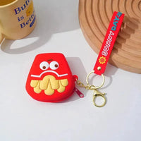 Foodie Coin Purse Keychains - Bear Hugs