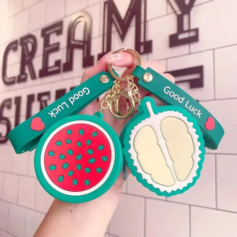 Foodie Coin Purse Keychains - Bear Hugs