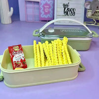 Foodie Double Layer Lunch Box - Bear Hugs