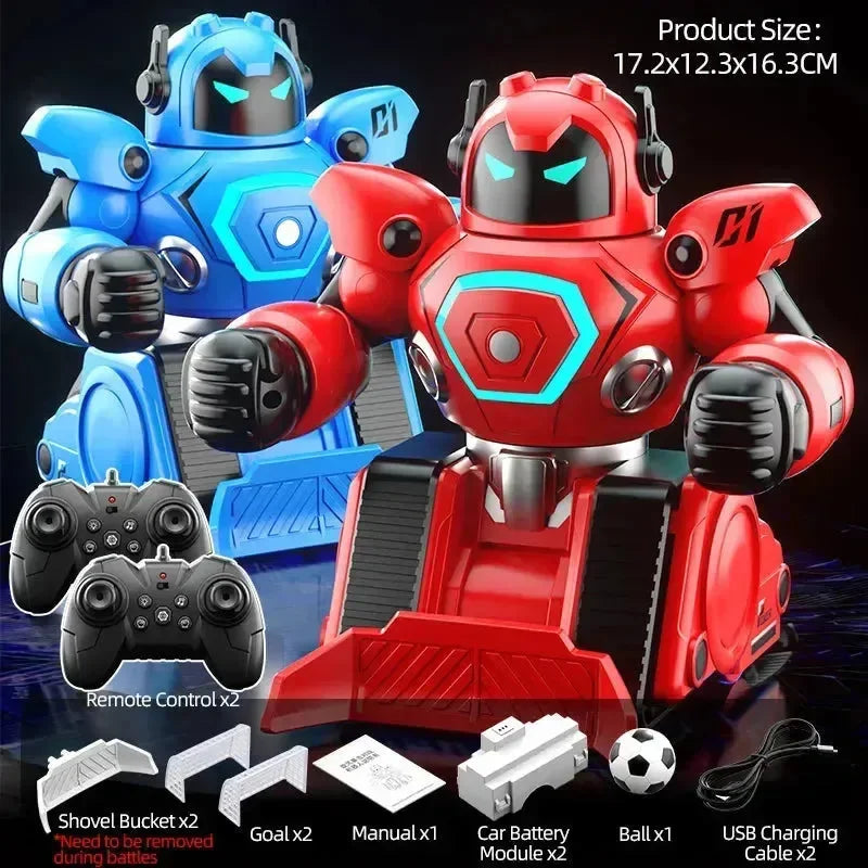 Football Duo-Brawl RC Fighting Robots - Bear Hugs