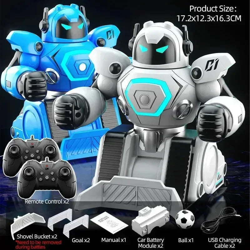 Football Duo-Brawl RC Fighting Robots - Bear Hugs