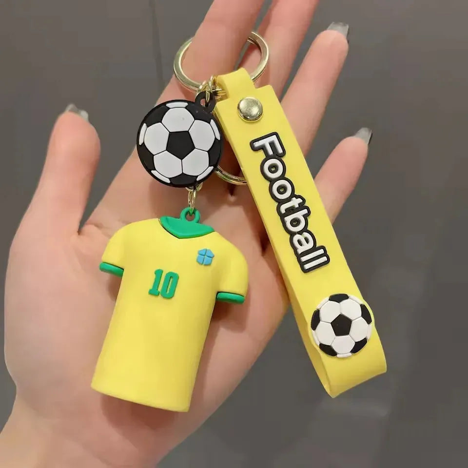 Football World Cup Jersey 3D Keychain - Bear Hugs