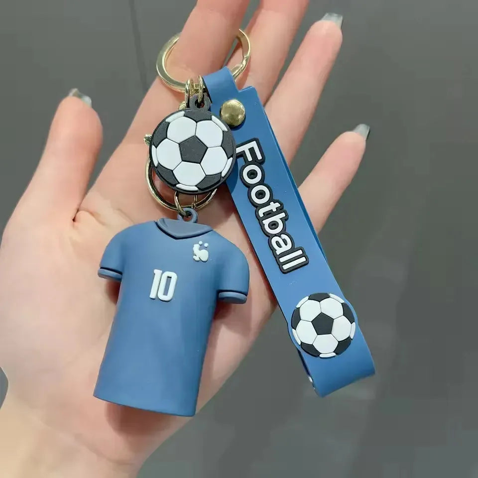 Football World Cup Jersey 3D Keychain - Bear Hugs