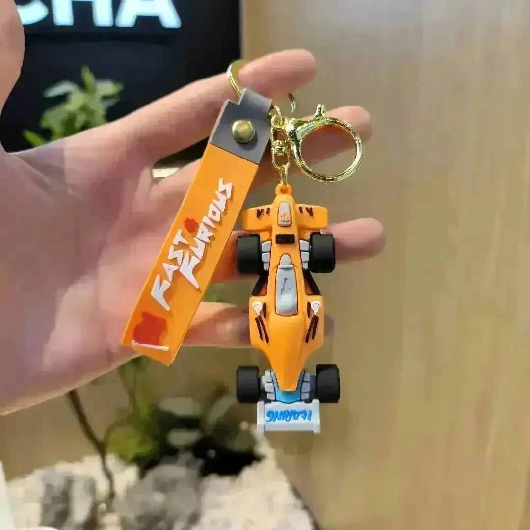 Formula 1 Racing Car 3D Keychain - Bear Hugs
