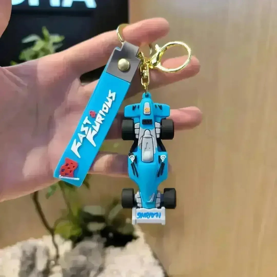 Formula 1 Racing Car 3D Keychain - Bear Hugs