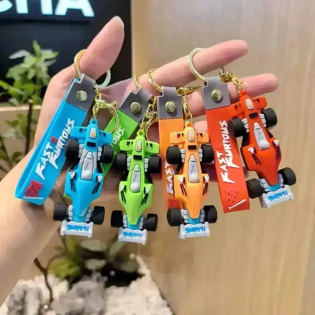 Formula 1 Racing Car 3D Keychain - Bear Hugs