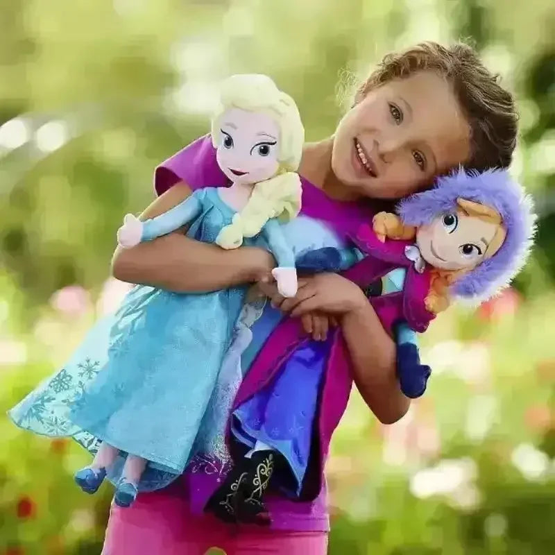 Frozen Anna & Elsa Premium Plush Doll - Bear Hugs