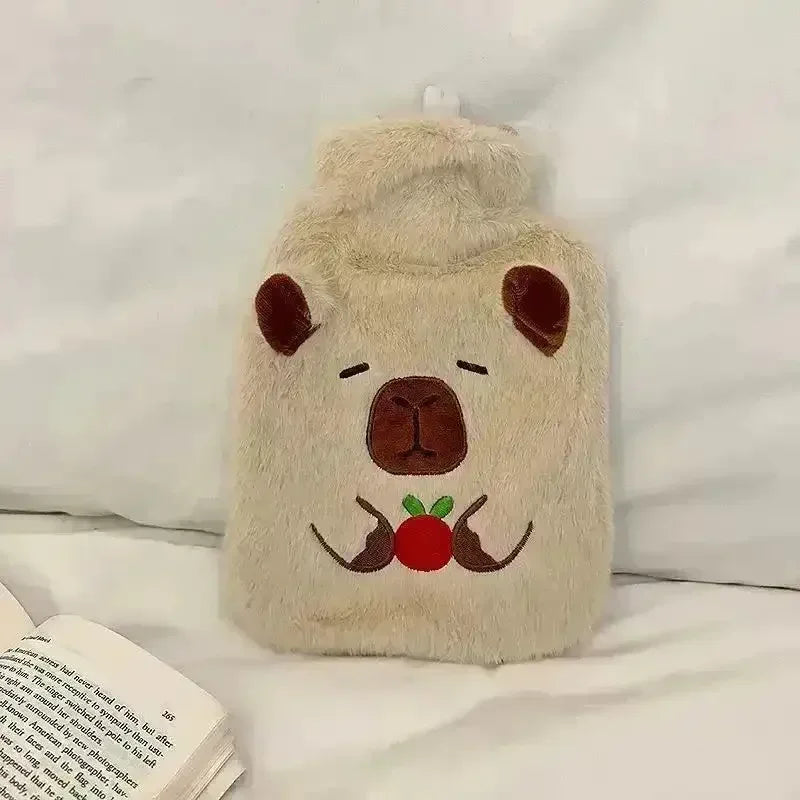 Fruit Capybara and Puppy Hot Water Bag - Bear Hugs