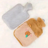Fruit Capybara and Puppy Hot Water Bag - Bear Hugs