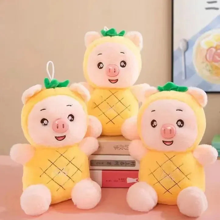 Fruit Salad Piggy Plushie (40 cm) - Bear Hugs