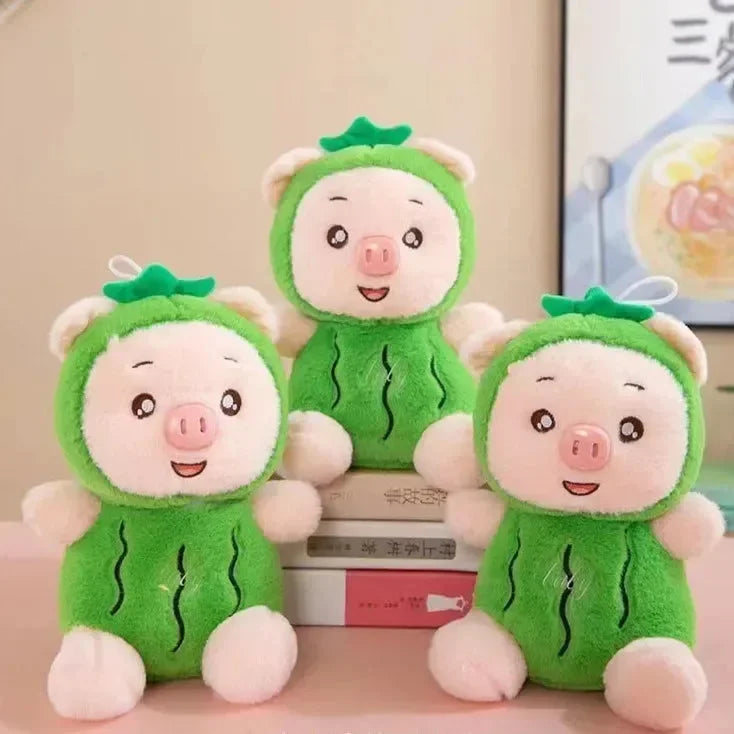 Fruit Salad Piggy Plushie (40 cm) - Bear Hugs