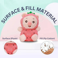 Fruit Salad Piggy Plushie (40 cm) - Bear Hugs
