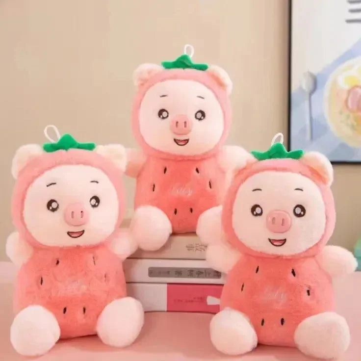 Fruit Salad Piggy Plushie (40 cm) - Bear Hugs