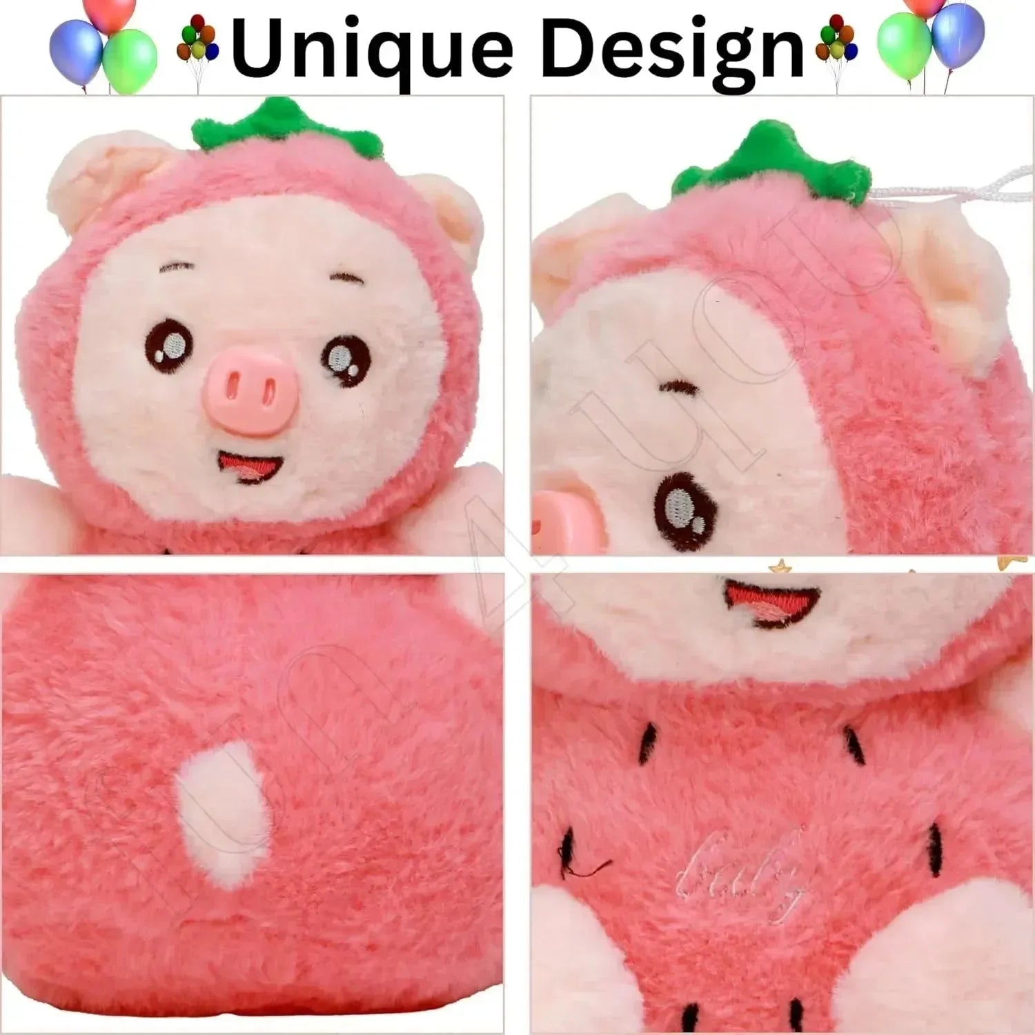 Fruit Salad Piggy Plushie (40 cm) - Bear Hugs