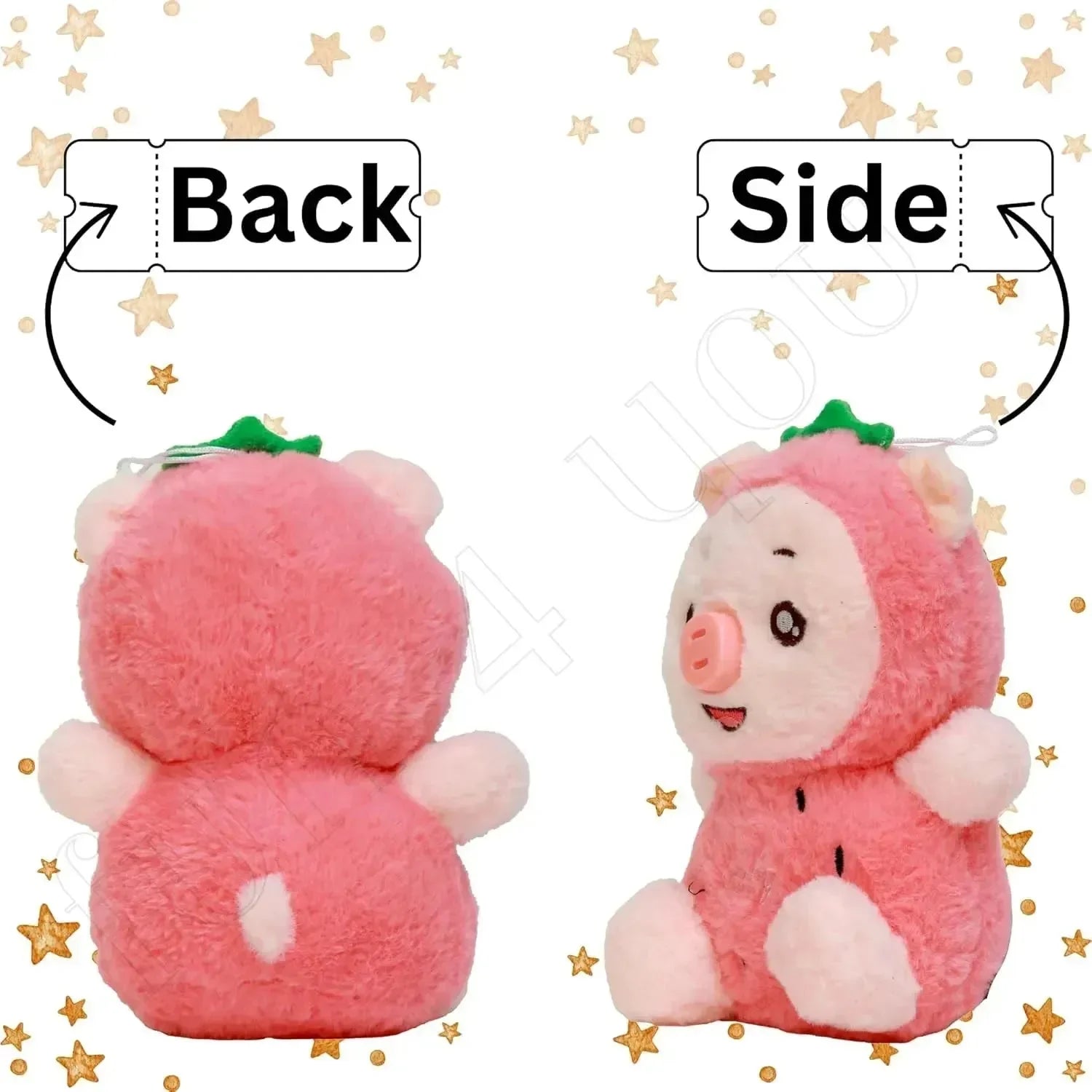 Fruit Salad Piggy Plushie (40 cm) - Bear Hugs