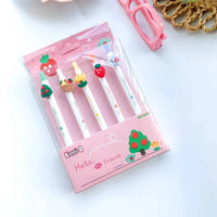 Fruitful Blossom Gel Pen (5 Pcs) - Bear Hugs