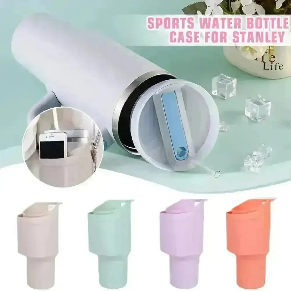 Full Length Stanley Silicon Sleeve with Phone Holder - Bear Hugs