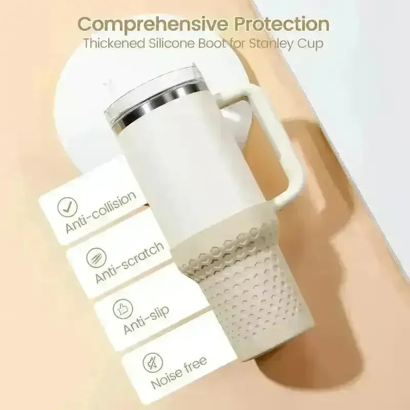 Full Protection Silicone Boot For Stanley 40oz Quencher - Bear Hugs