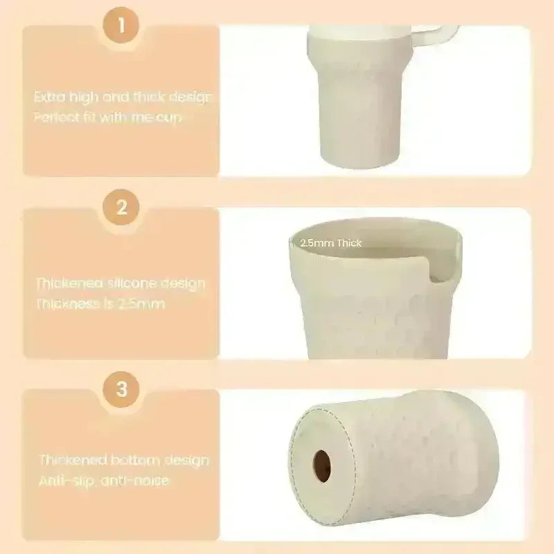 Full Protection Silicone Boot For Stanley 40oz Quencher - Bear Hugs