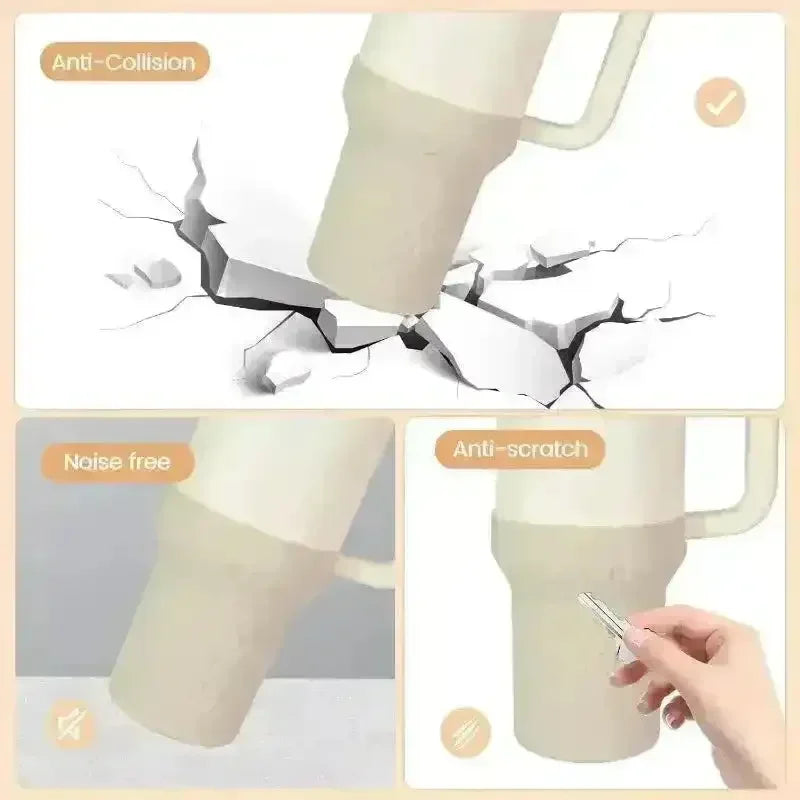 Full Protection Silicone Boot For Stanley 40oz Quencher - Bear Hugs