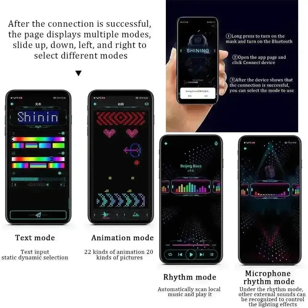 Funky Smart Funky Bluetooth LED Smart Cap